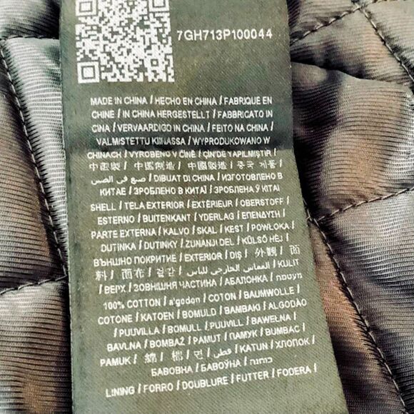 Guess Boyd Parka Fishtail Hem Hooded Jacket Men's Large in Cameo Brown Washed - Picture 11 of 12